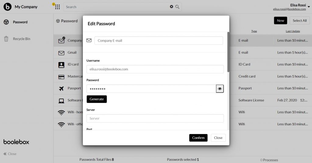 Secure Password manager for business: how it works